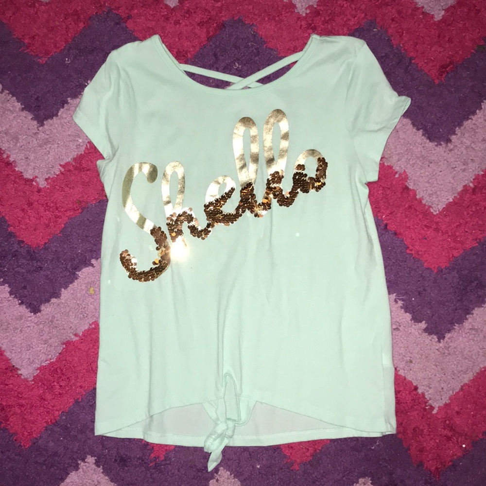 Teal justice t-shirt